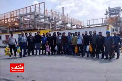 ادامه اعتراض کارگران پروژه ای نفت و گاز