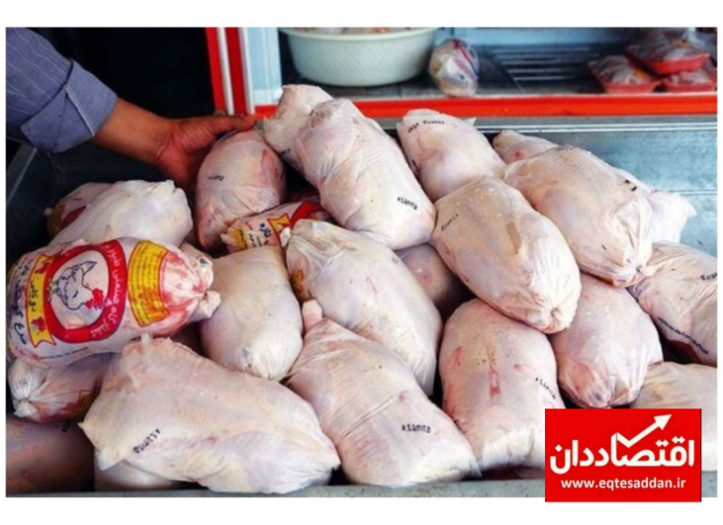 عرضه مرغ در بازار کمتر از نرخ مصوب